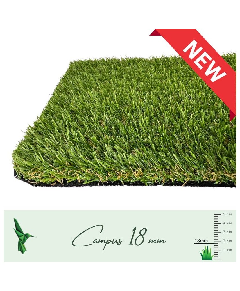 gazon synthétique 18mm